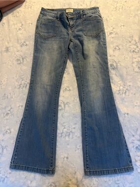 Aeropostale Women's Medium Blue Flare Jeans